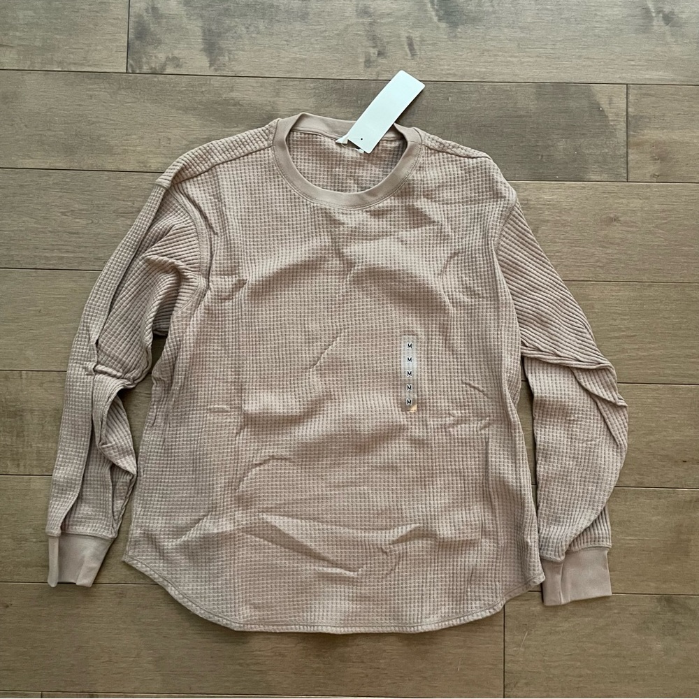 Uniqlo waffle long sleeve